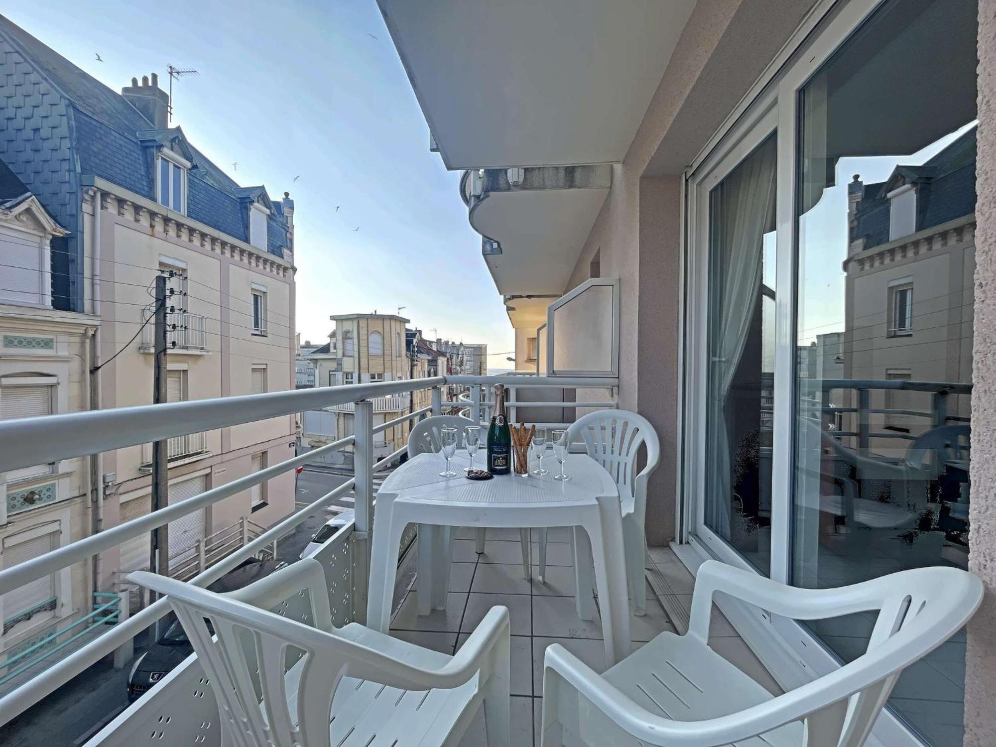 Superbe T2 Bis Proche Plage Avec Balcon Et Parking - Fr-1-646-44 Berck Extérieur photo